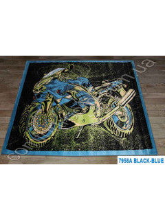 Ковер Super Elmas 7958A black-blue